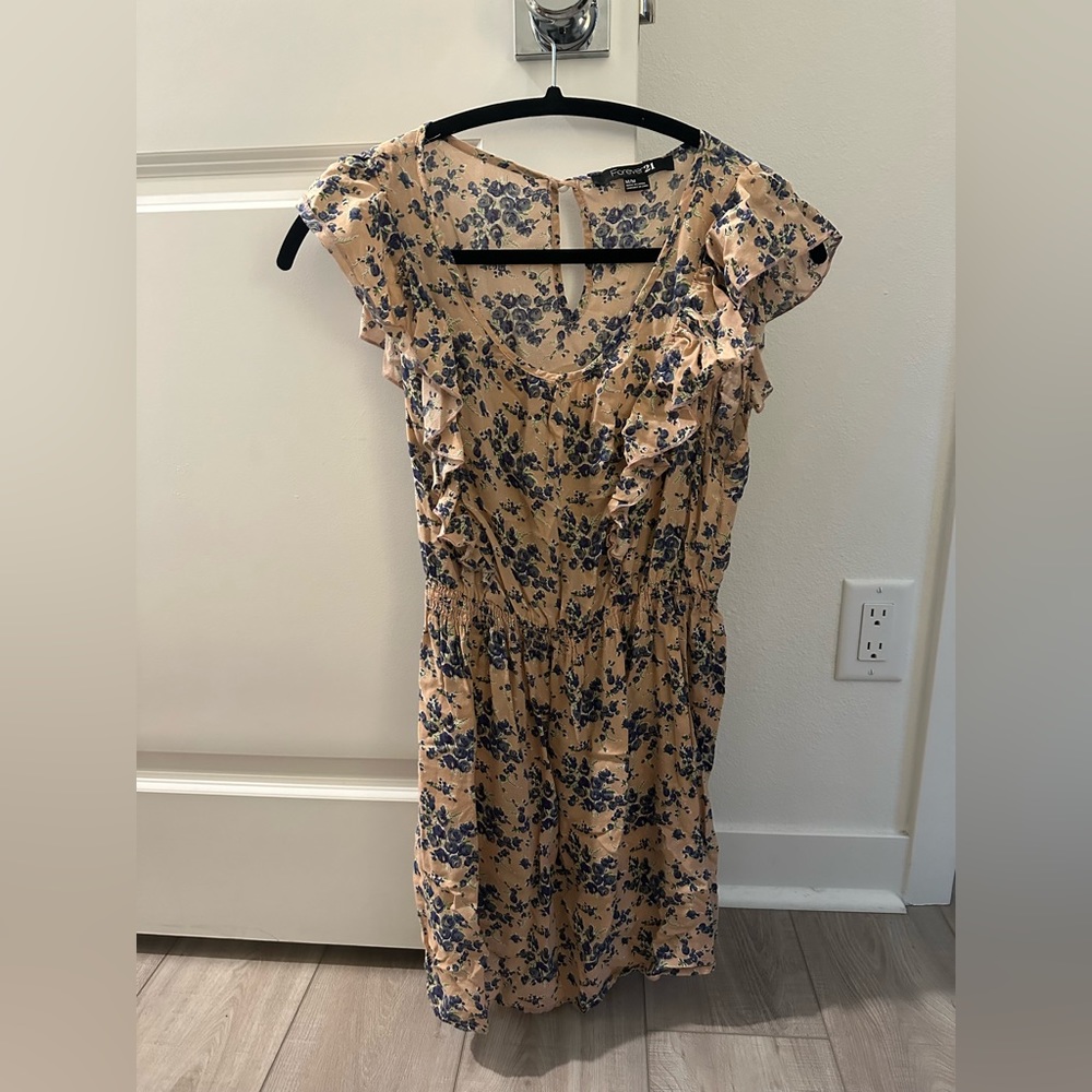 Short floral dress